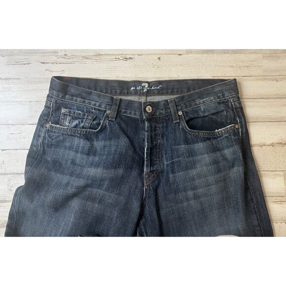 Men's 7 For all Mankind Relaxed Jeans sz 34 x 33. - Picture 2 of 4